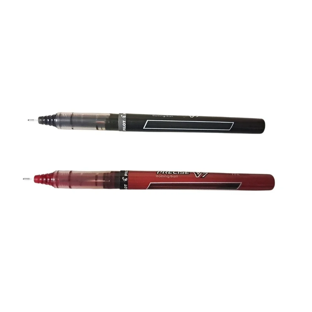 Pilot Precise V7 Rolling Ball Fine Pen Red And‎ Black